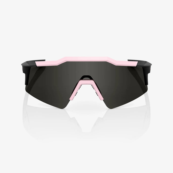 Shop 100% Speedcraft SL Soft Tact Desert Pink Sunglasses with Smoke Lens