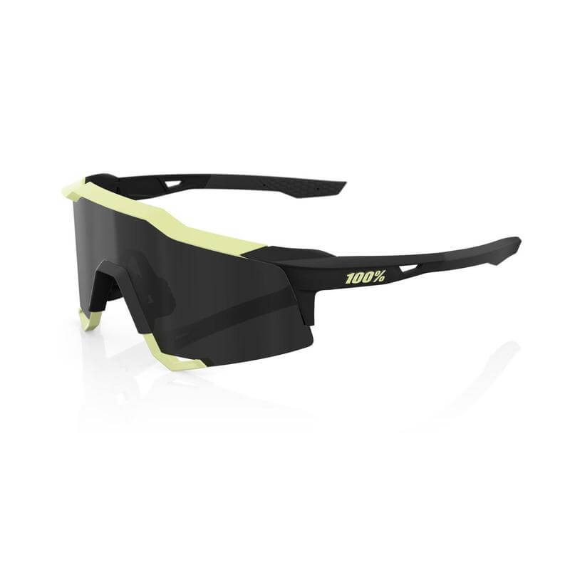 Buy 100% Speedcraft Soft Tact Glow Sunglasses - Black Mirror Lens Online