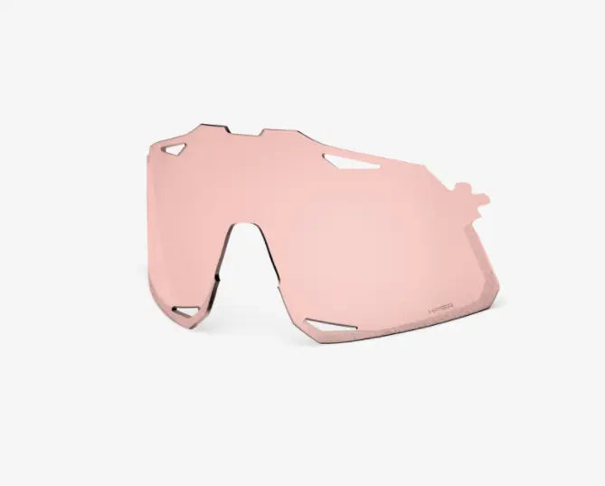 100% Hypercraft replacement lens lightweight UV-protective optics for cycling sunglasses