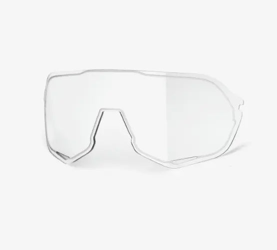 100% S2 replacement lens for cycling sunglasses with UV protection and clarity
