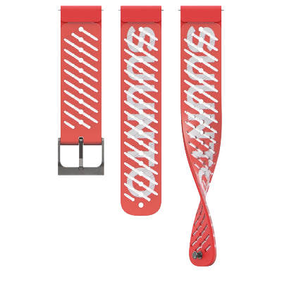 Suunto 22mm Athletic 5 silicone replacement strap for sports and outdoor use