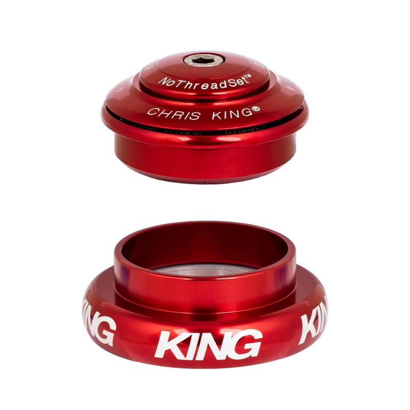 Chris King InSet 7 Tapered Headset - Options - Red