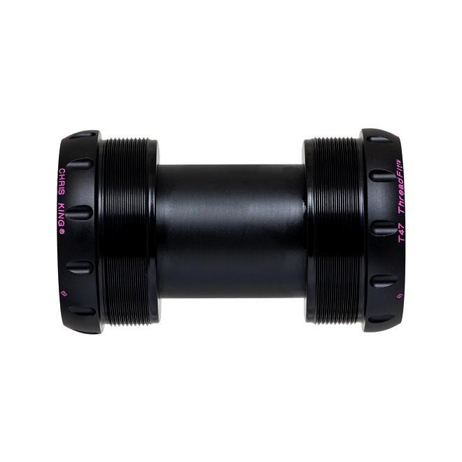 Chris King T47 ThreadFit 30x Bottom Bracket - Options - Two Tone Black Punch