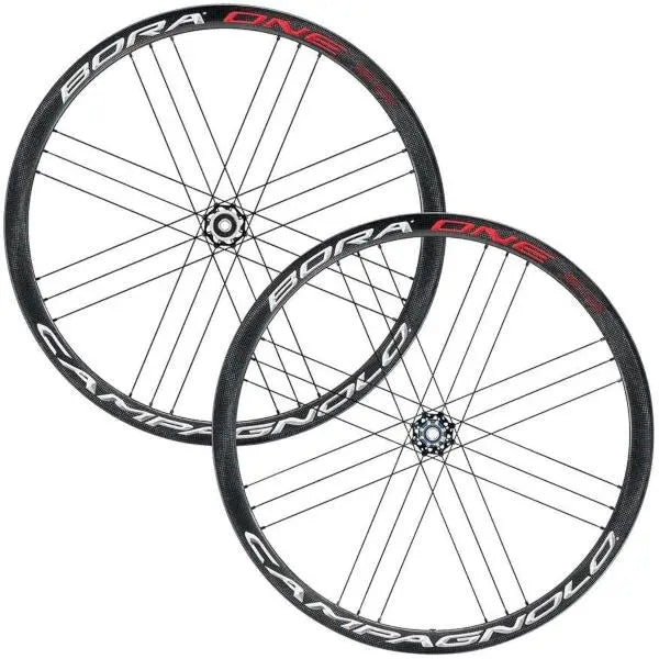 Campagnolo Bora One 35 disc brake centerlock carbon clincher wheelset for road bikes