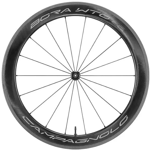 Campagnolo Bora WTO 60 Clincher Tubeless Ready Wheels for road bikes – aerodynamic lightweight carbon racing wheelset