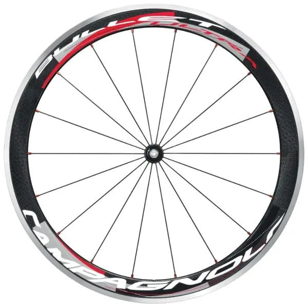 Campagnolo Bullet Ultra 50 Clincher Front Wheel for road bikes – aerodynamic lightweight carbon wheel for racing performance