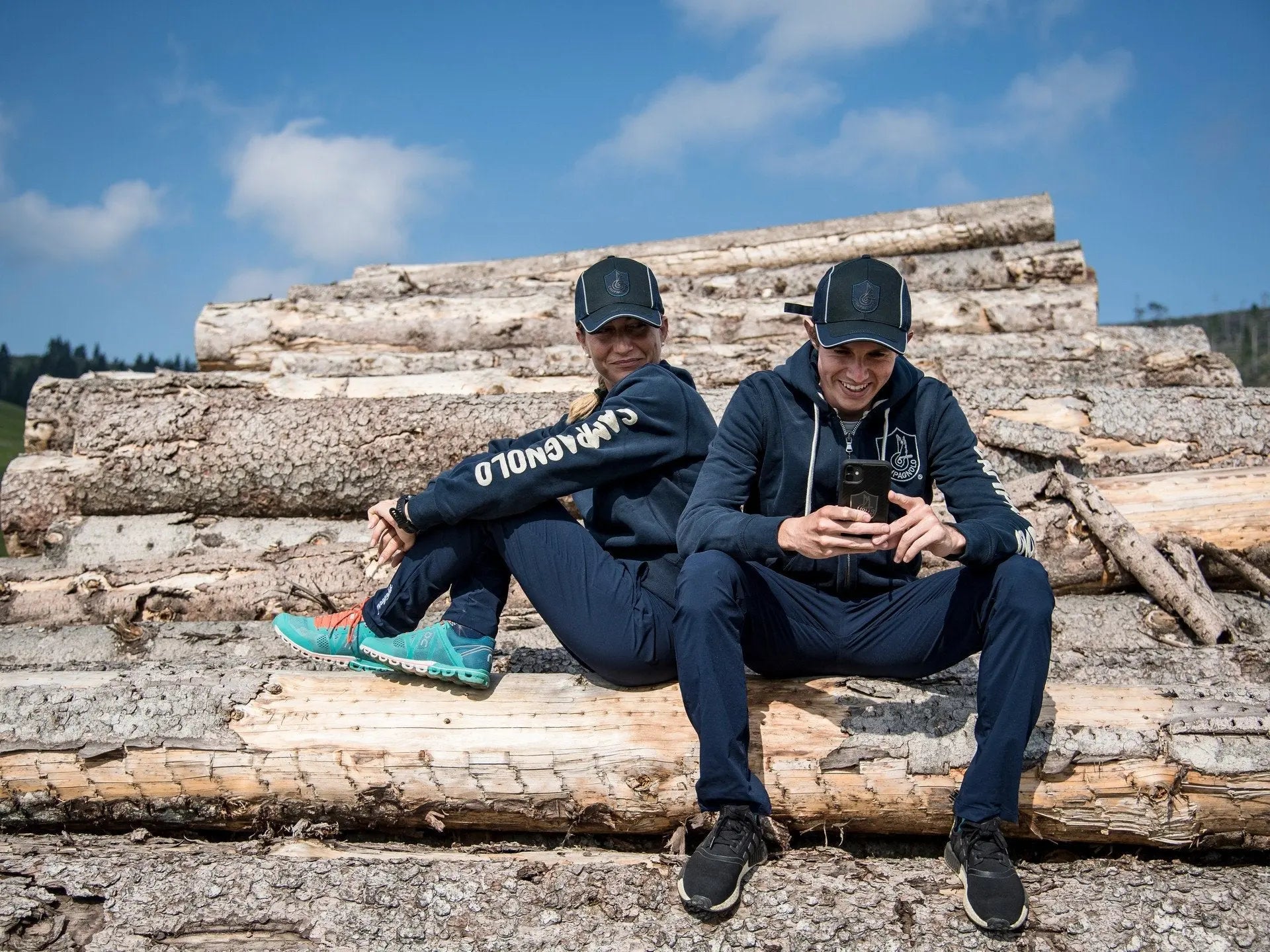 Campagnolo Sportswear baseball cycling cap in classic style for cyclists