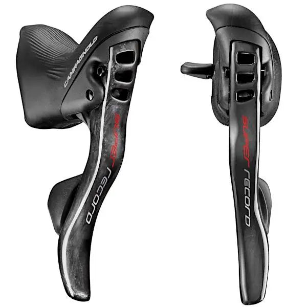 Campagnolo Super Record 12-speed shifters for high-performance road bikes