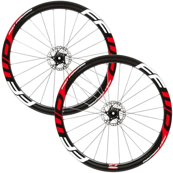 FFWD F4D-FCC Disc Carbon Clincher Wheels for road bikes – aerodynamic lightweight carbon disc wheelset