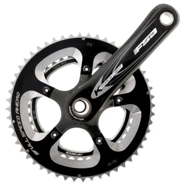 Pédalier double FSA K-Force Light 386 BB30 27/39 X-10 V14 - noir - 175 Pédalier double FSA K-Force Light 386 BB30 27/39 X-10 V14 - noir - 175