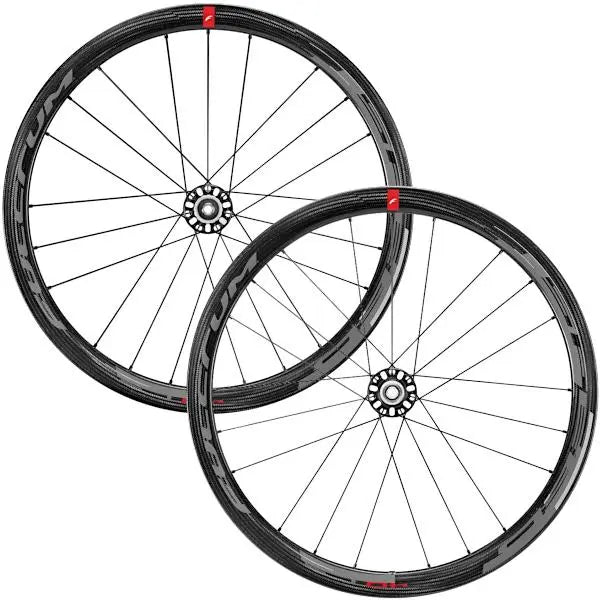 Fulcrum Speed 40T Disc Brake Tubular Wheelset for road bikes – aerodynamic lightweight carbon racing wheels