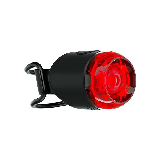 Knog Plug LED rear bicycle light USB rechargeable 100 lumens waterproof cycling tail light for road and city bikes
