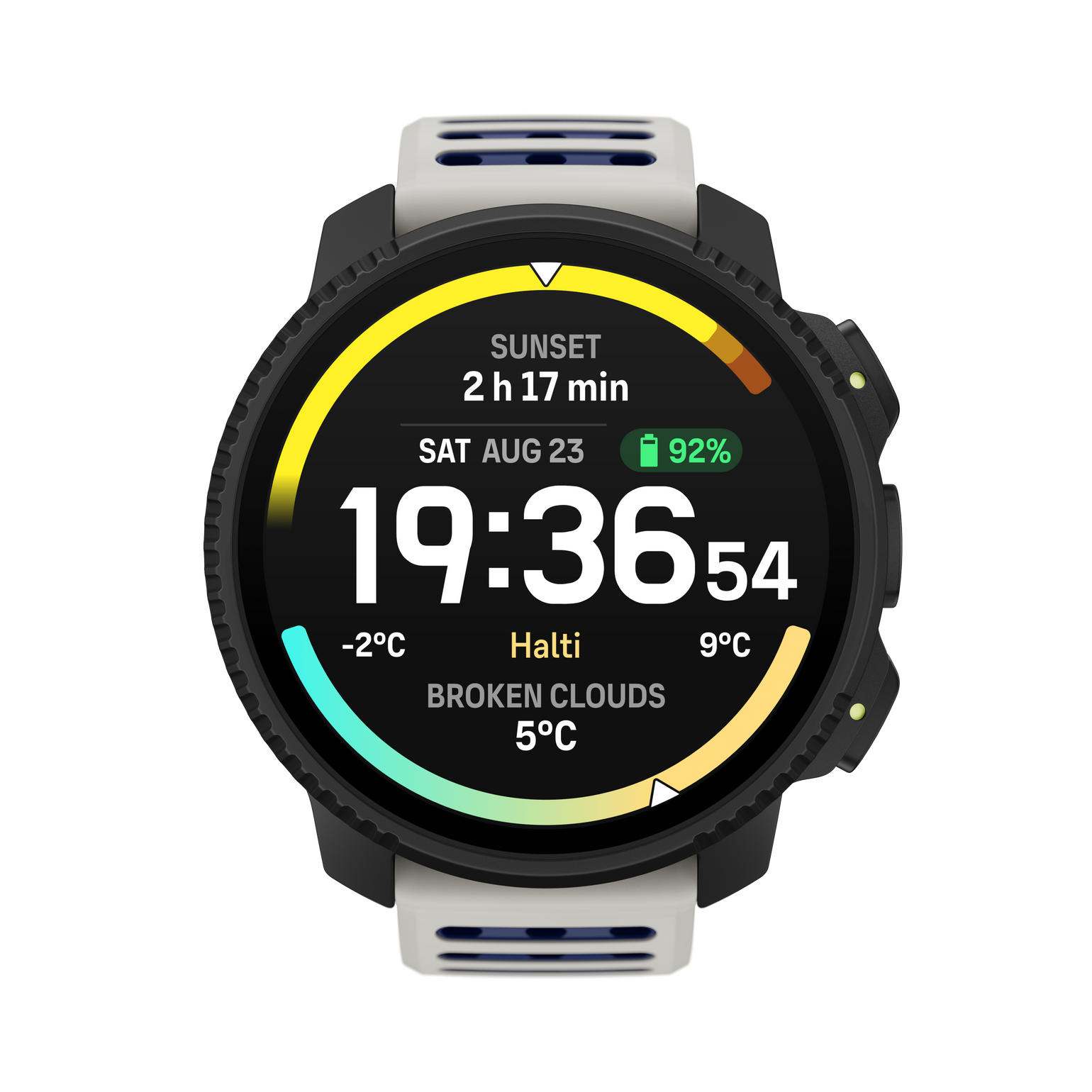 Suunto Vertical 2 Sports Watch with solar power, GPS navigation, and rugged outdoor design for cycling and endurance athletes