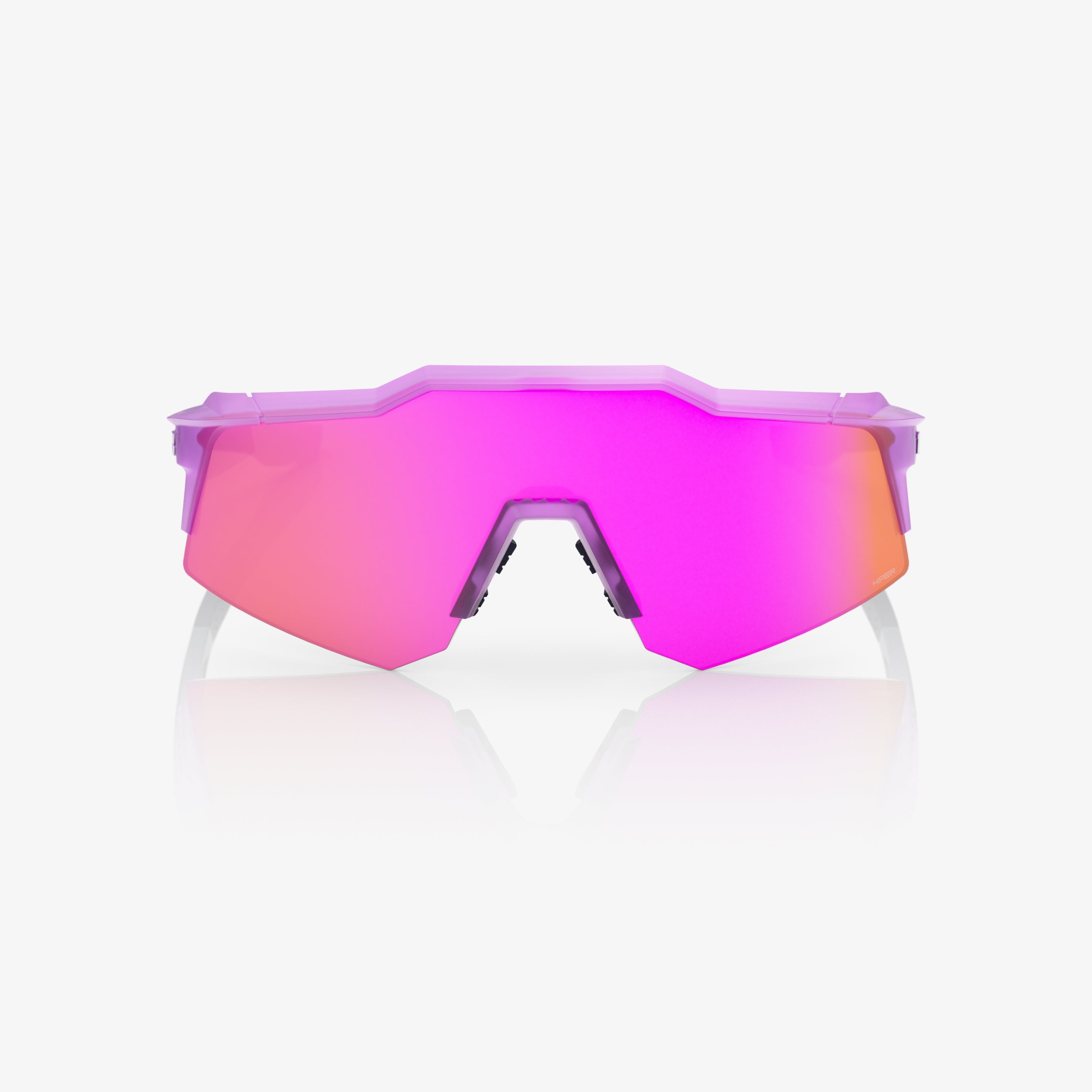 “100% Speedcraft XS cycling sunglasses with HiPER Vital Pink mirror lens – Toyoko compact fit eyewear”