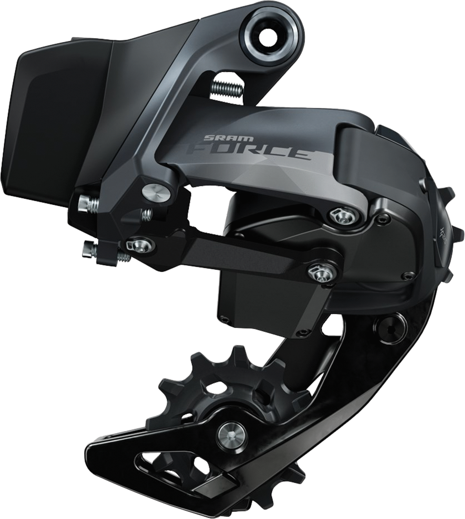 SRAM Force eTap AXS rear derailleur short cage 12 speed wireless road bike drivetrain component