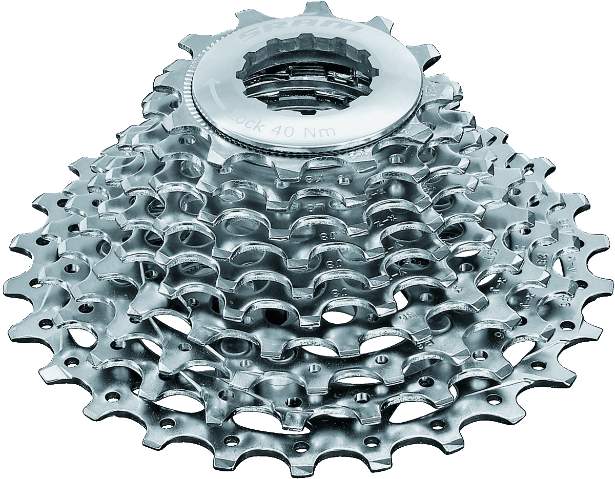 SRAM PG-1070 10 speed bicycle cassette lightweight durable road and mountain bike drivetrain component