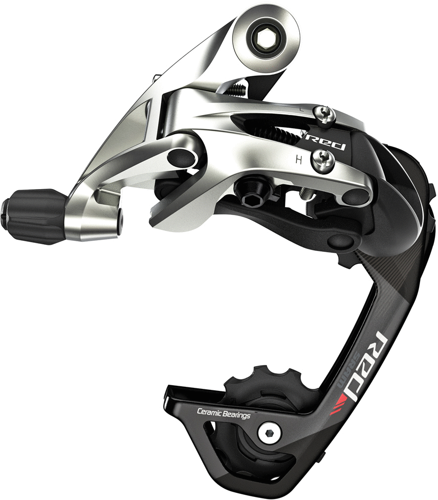 SRAM RED 22 rear derailleur 11 speed Exact Actuation lightweight road bike drivetrain component