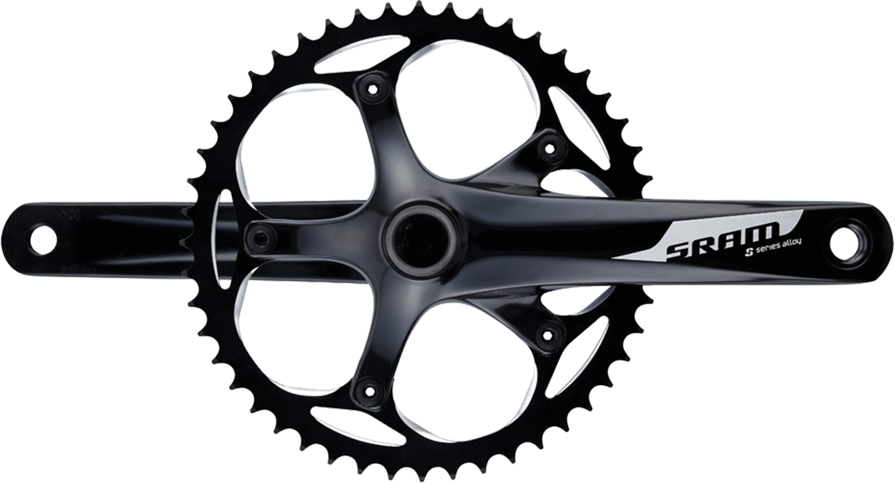 SRAM S300 1.1 GXP crankset 165mm 48T single-speed track and fixed-gear bike component