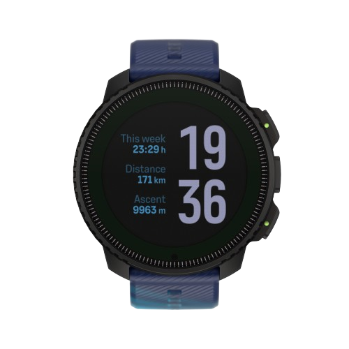 Suunto Vertical Sports Watch with GPS navigation, solar charging, and durable outdoor design for cycling and fitness tracking