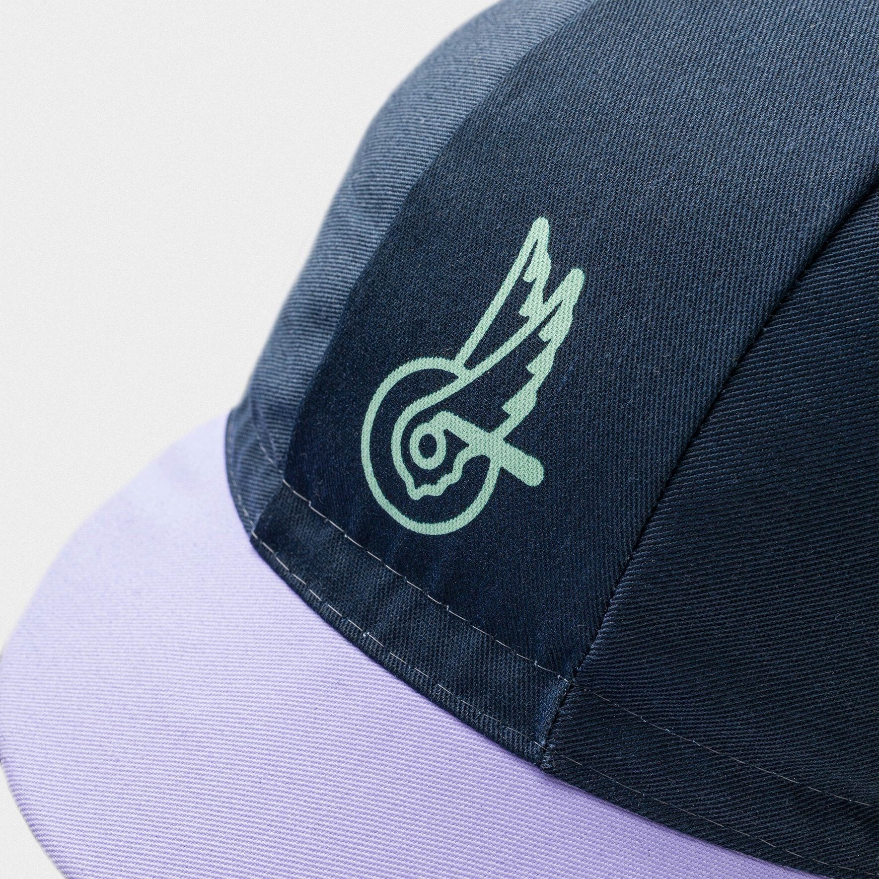 Campagnolo Become Speed Cycling Cap Green Lilac classic retro cycling cap