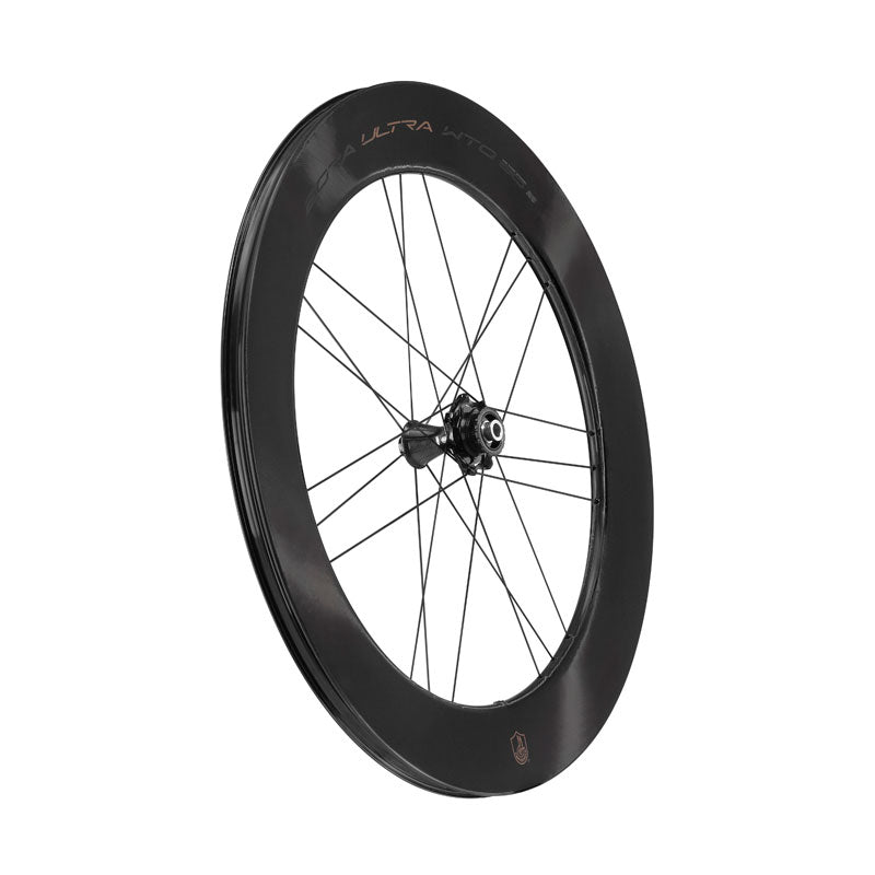 Campagnolo Bora Ultra WTO 80 Disc Brake Tubeless Ready carbon wheels for aero performance