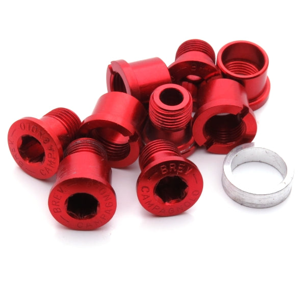 Campagnolo chainring screws and nuts genuine crankset hardware for road bike drivetrains
