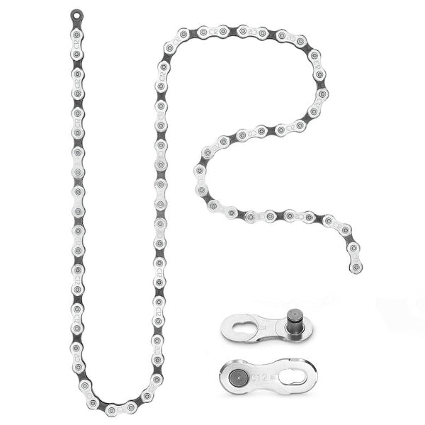 Campagnolo Chorus 12-speed bicycle chain with quick connector for road bikes