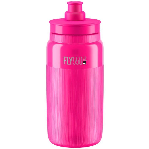 Bright Pink / 550ml Elite Fly Tex Water Bottle 550, 750 & 950ml - Choice of colors