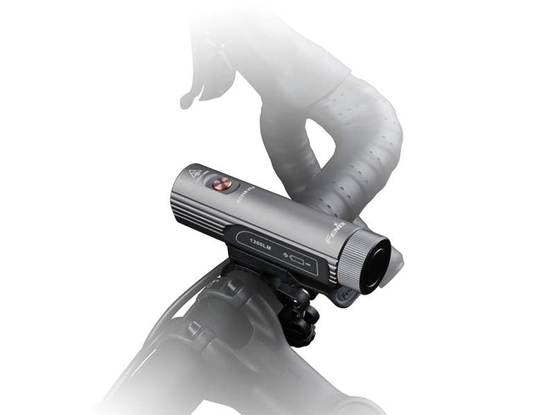 Fenix BC21R V3.0 high-performance USB rechargeable bicycle light durable design for bright and safe night riding