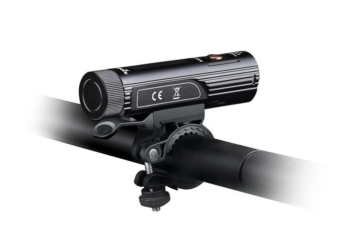 Fenix BC26R 1600 lumens rechargeable bike light with USB-C charging durable design for bright road and trail cycling