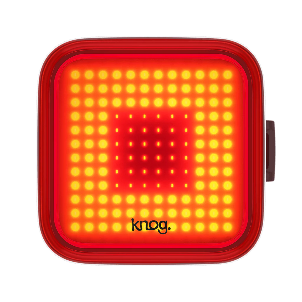Knog Blinder LED rear bicycle light with square beam pattern
