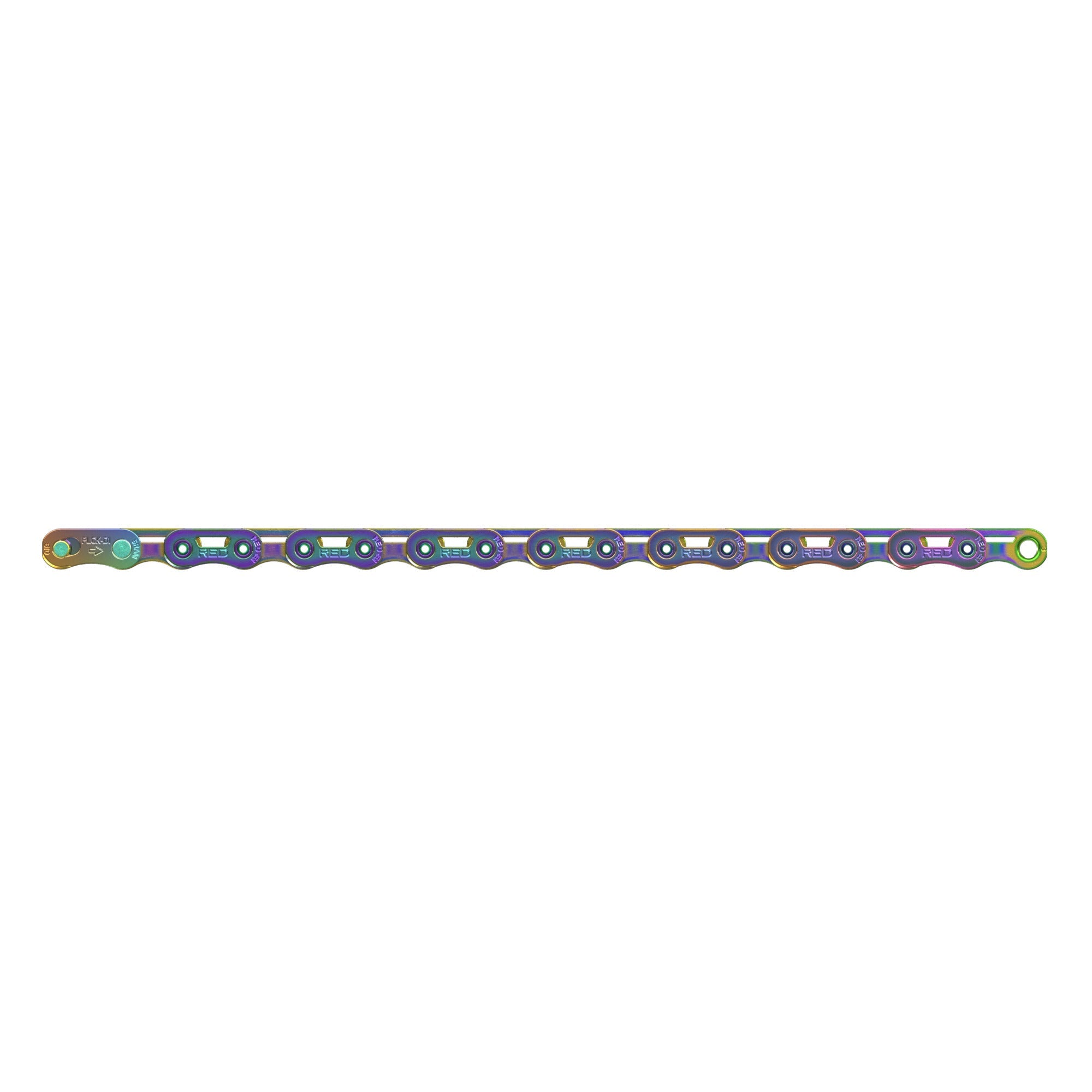 SRAM RED AXS E1 Flattop Chain Rainbow 12-speed lightweight road bike chain