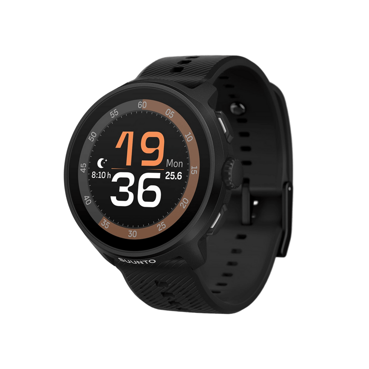 Suunto Run Sports Watch with GPS tracking, heart rate monitor, and performance metrics for cycling, running, and endurance training