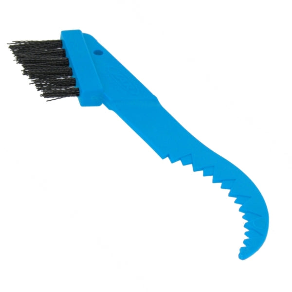 VAR chain and gear cleaning brush for bicycle drivetrain maintenance