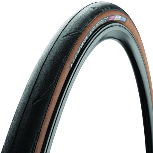 700 x 25 Black/Tan Vredestein Superpasso TLR Tubeless Ready Clincher Tire - Options