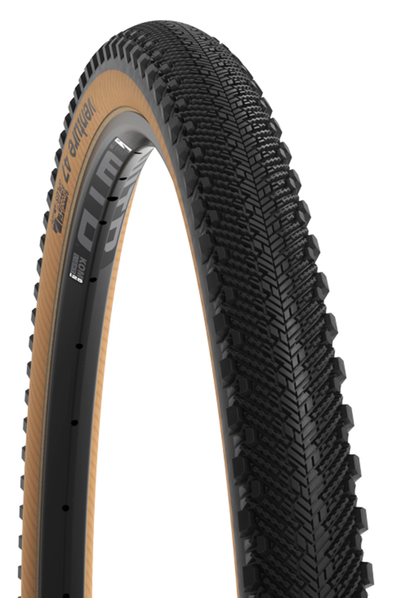 WTB Venture tubeless tire dual tread gravel and dirt bike tire for all-terrain riding