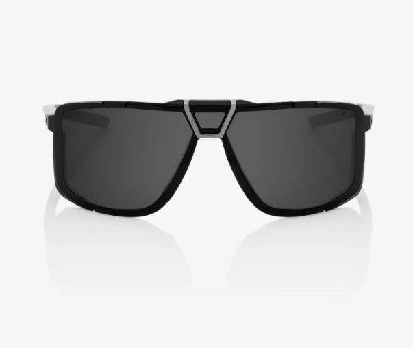 100% Eastcraft Matte Black Sunglasses, Smoke Lens