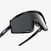 100% Glendale Soft Tact Black Sunglasses Smoke Lens performance cycling eyewear