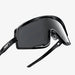 100% Glendale Soft Tact Black Sunglasses, Smoke Lens