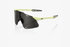 100% Hypercraft Soft Tact Glow Sunglasses Smoke Lens lightweight cycling eyewear