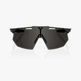 100% Hypercraft SQ Matte Black Sunglasses Smoke Lens lightweight performance cycling eyewear
