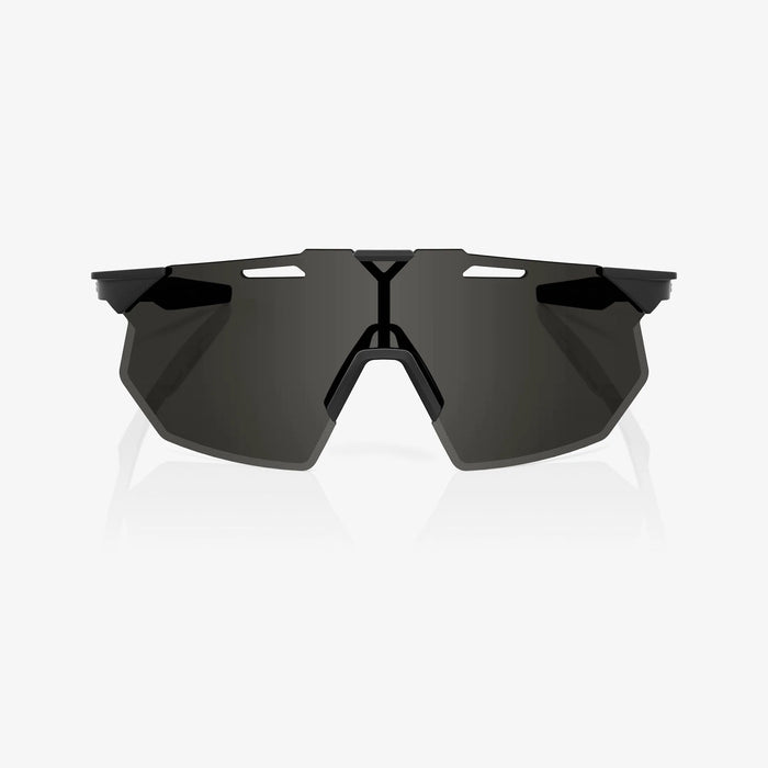 100% Hypercraft SQ Matte Black Sunglasses, Smoke Lens