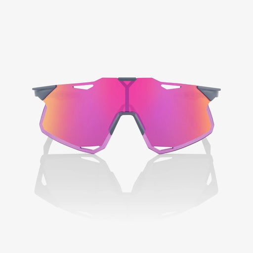 100% Hypercraft Tokyo Night Sunglasses, Purple Multilayer Mirror Lens