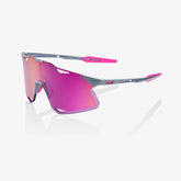 100% Hypercraft Tokyo Night Sunglasses Purple Multilayer Mirror Lens performance cycling eyewear