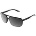 100% Konnor Matte Black Cycling Sunglasses - Black Mirror Lens
