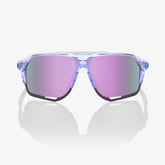 100% Norvik Polished Translucent Lavender Sunglasses with HiPER Lavender Mirror Lens providing UV protection and clear vision
