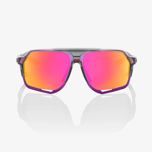 100% Norvik Tokyo Night Sunglasses, Purple Multilayer Mirror