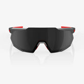 100% Racetrap 3.0 Matte Gunmetal Sunglasses Black Mirror Lens cycling performance eyewear
