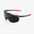 100% Racetrap 3.0 Matte Gunmetal Sunglasses Black Mirror Lens cycling performance eyewear