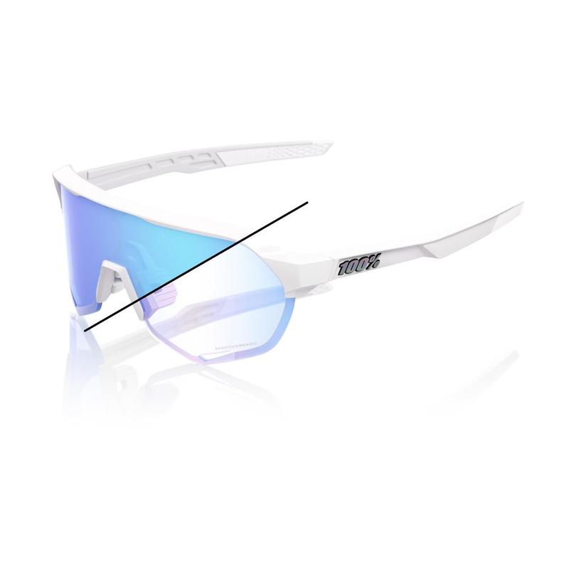 100% S2 LE Bastille Blue Mirror Sunglasses Photochromic Lens cycling eyewear